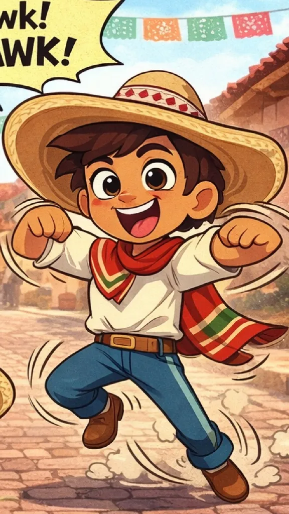 ai character: Cinco de Mayo  background
