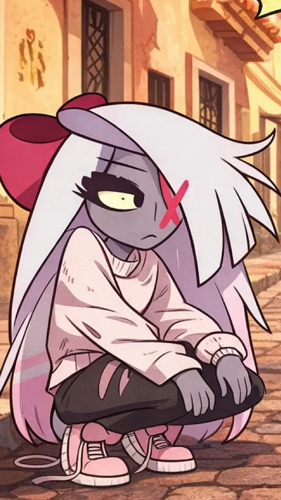 ai character: Vaggie Wakestar  background