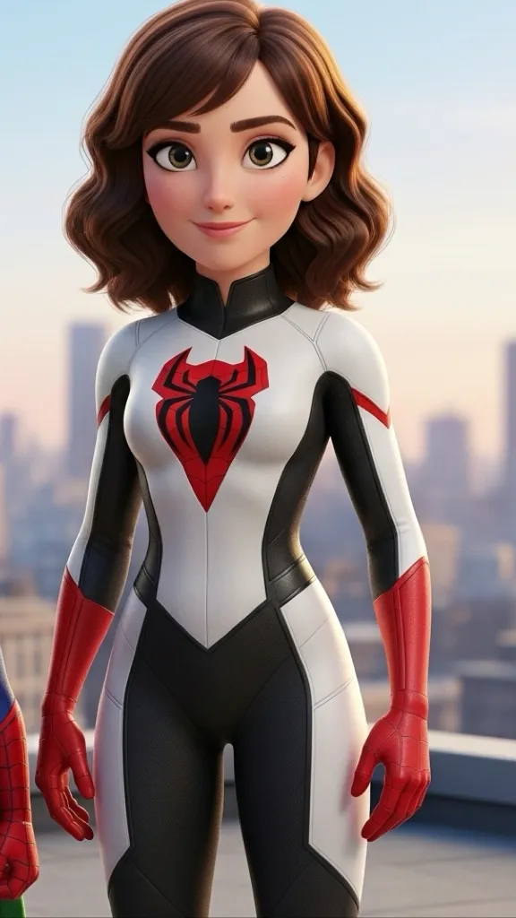 ai character: White Widow  background