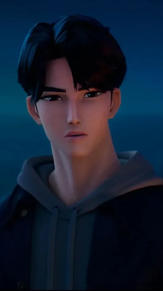 ai character: Finn Jinu  background