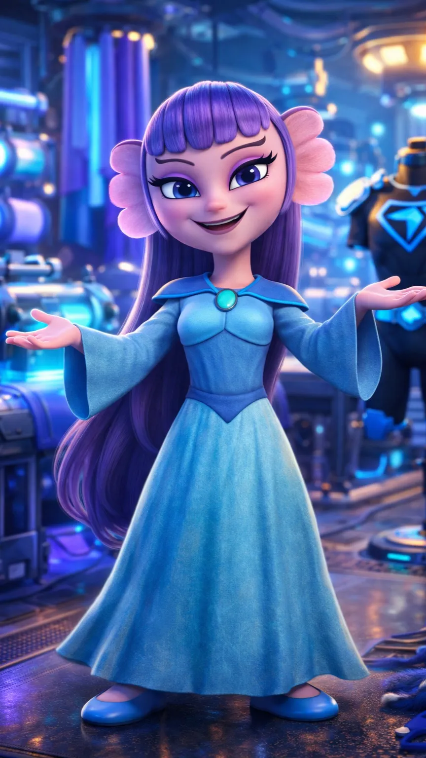 ai character: Larda  background