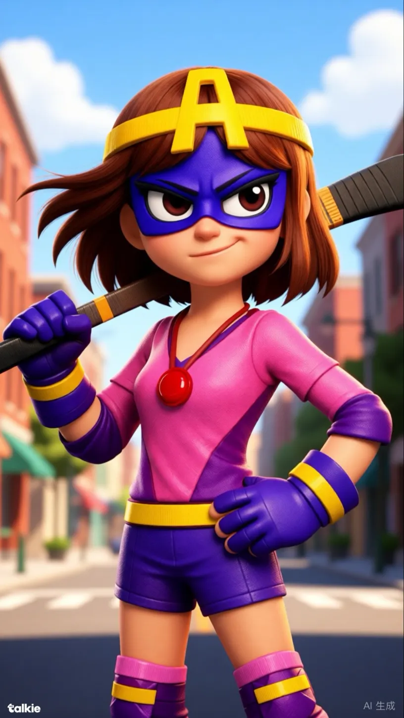 ai character: Anime Girl  background