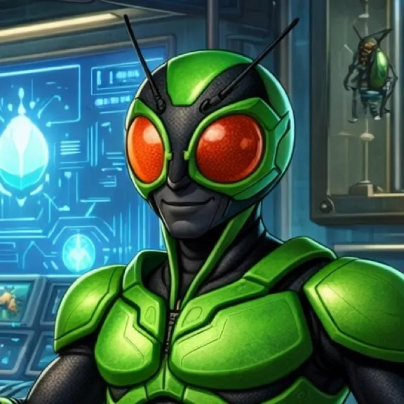 chat with ai character: Beetle Jacket 