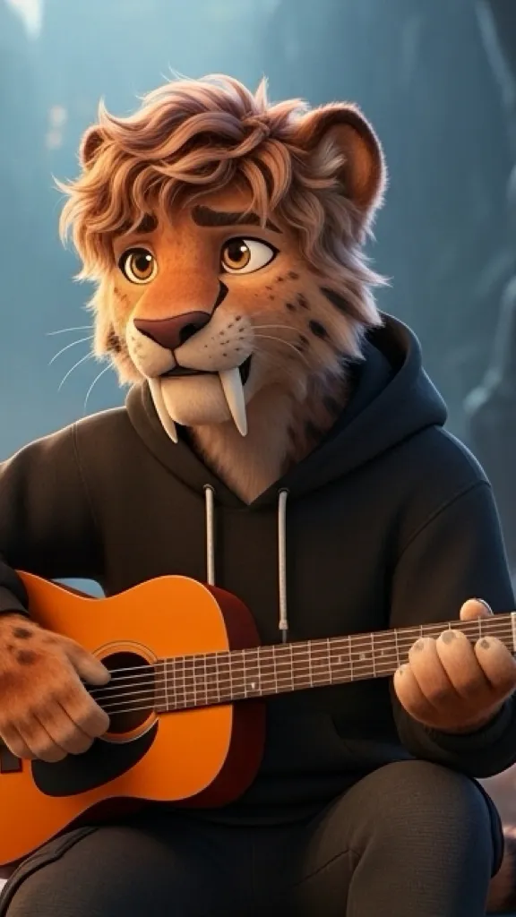 ai character: Puma Tooth background