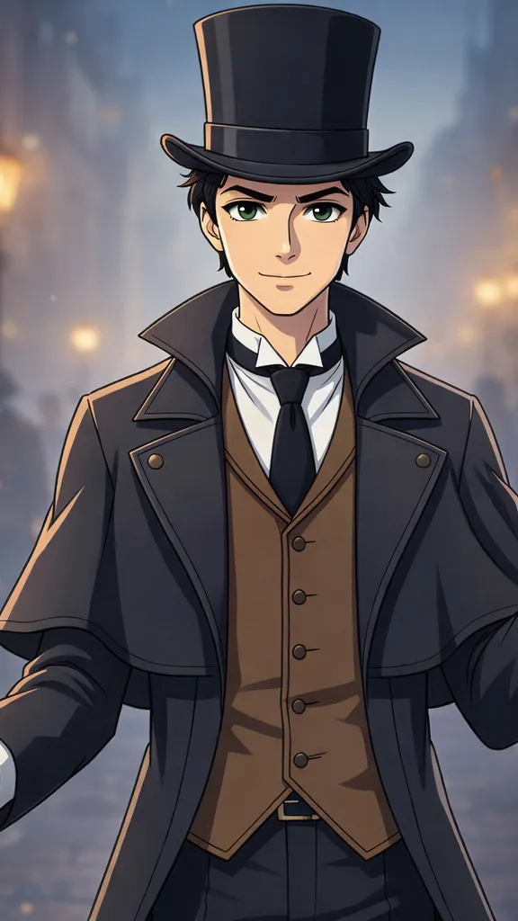 ai character: Mr.Wonderful  background
