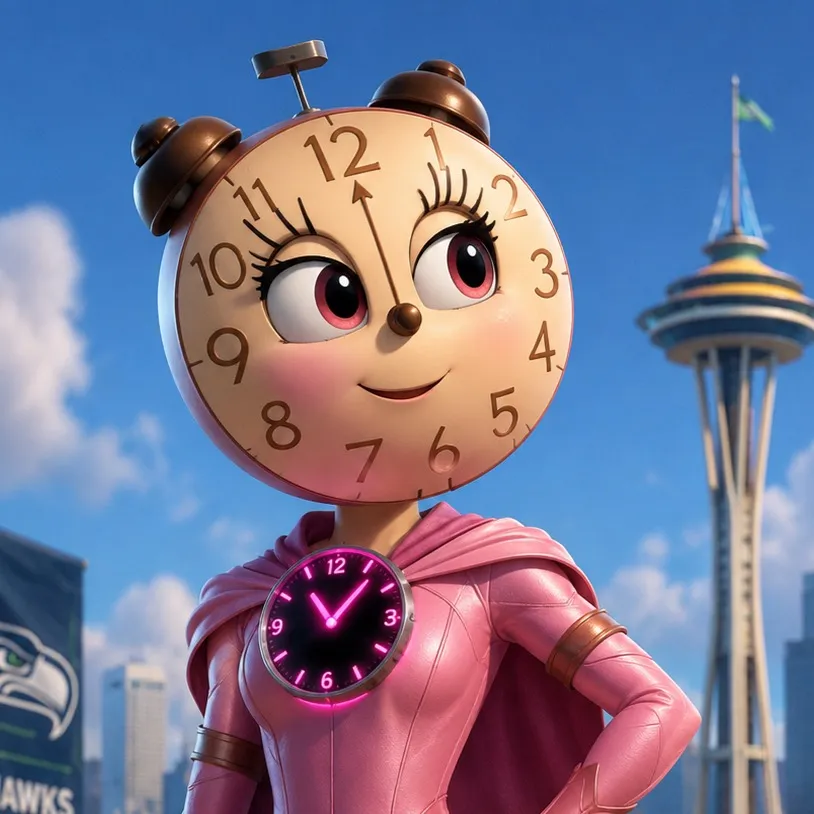 chat with ai character: Super Clocky 