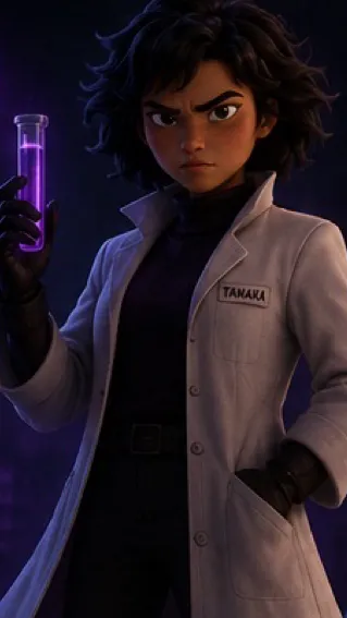 ai character: Mrs.Beaverton background