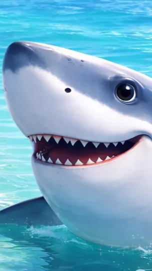 ai character: Finn the Shark  background
