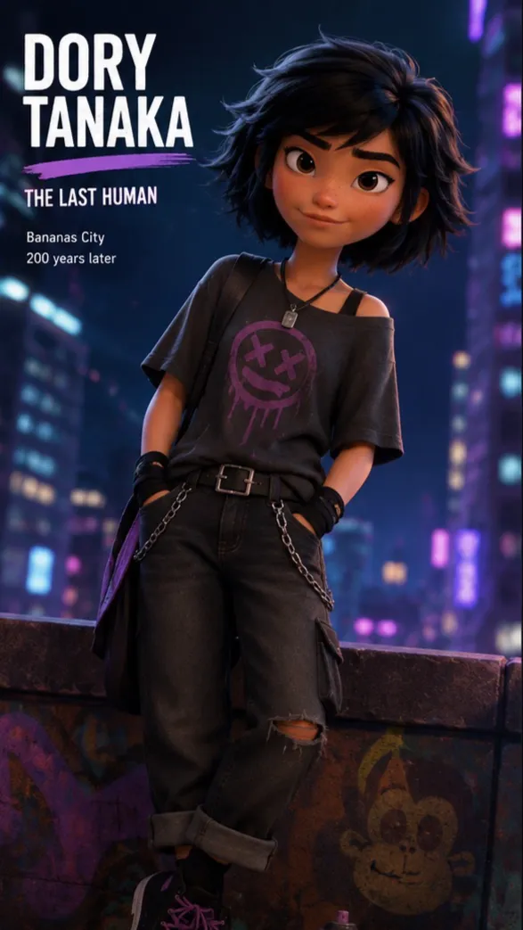 ai character: Dory Tanaka background