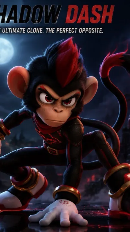 ai character: Shadow Dash background