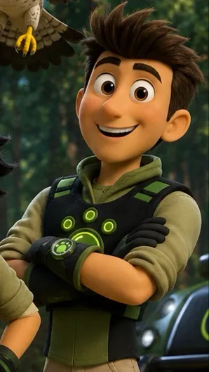 ai character: Chris Kratt background