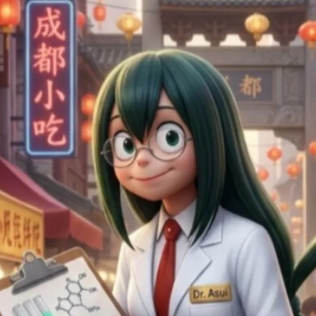 chat with ai character: Dr.Tsuyu Asui