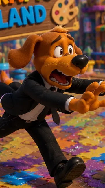 ai character: Dog Boy background
