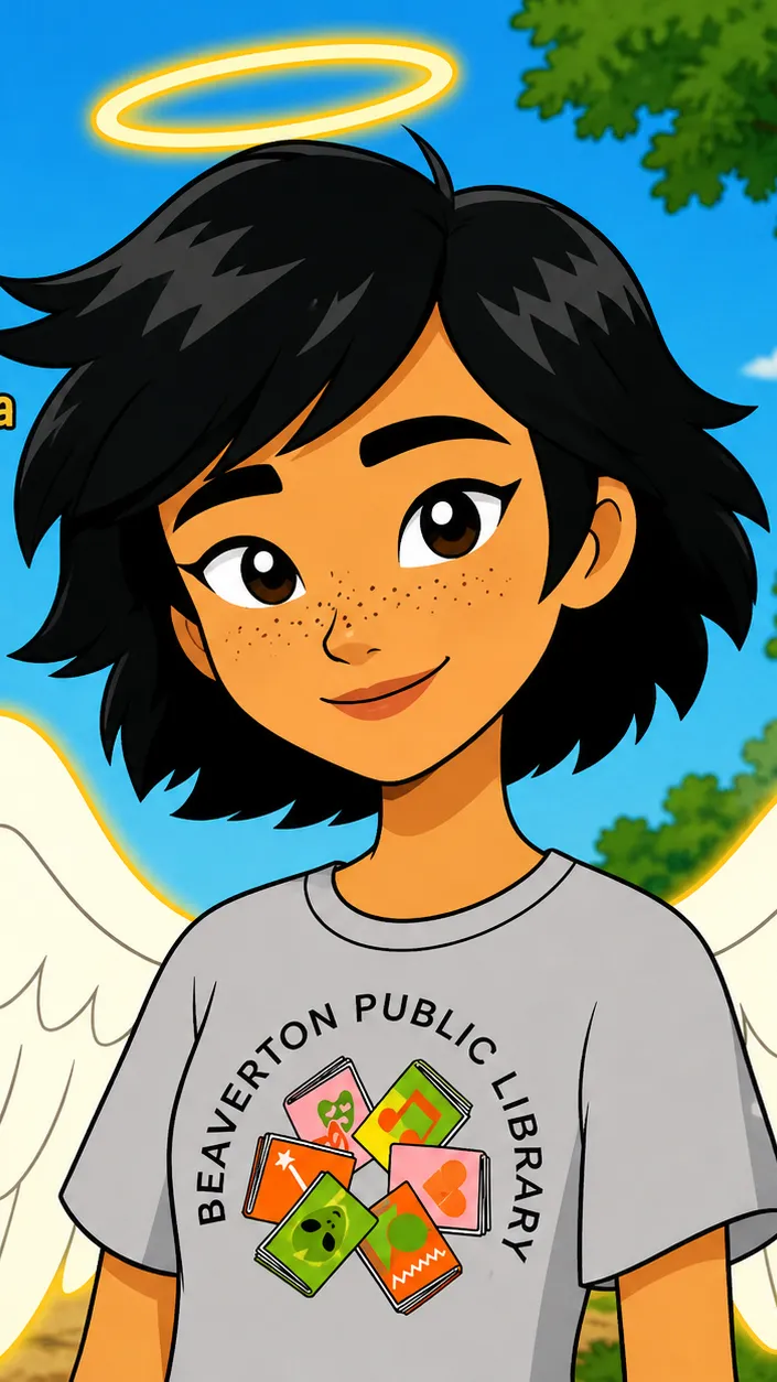 ai character: Angel Tanaka background