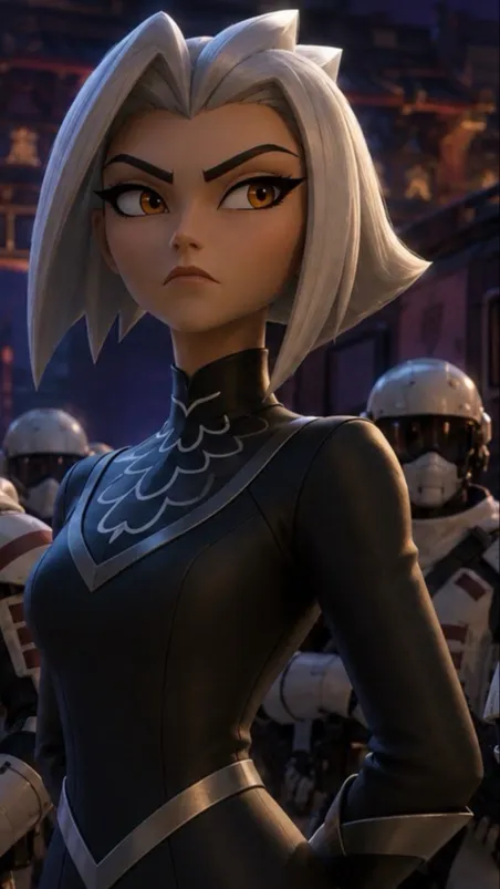 ai character: General Lara Tan background