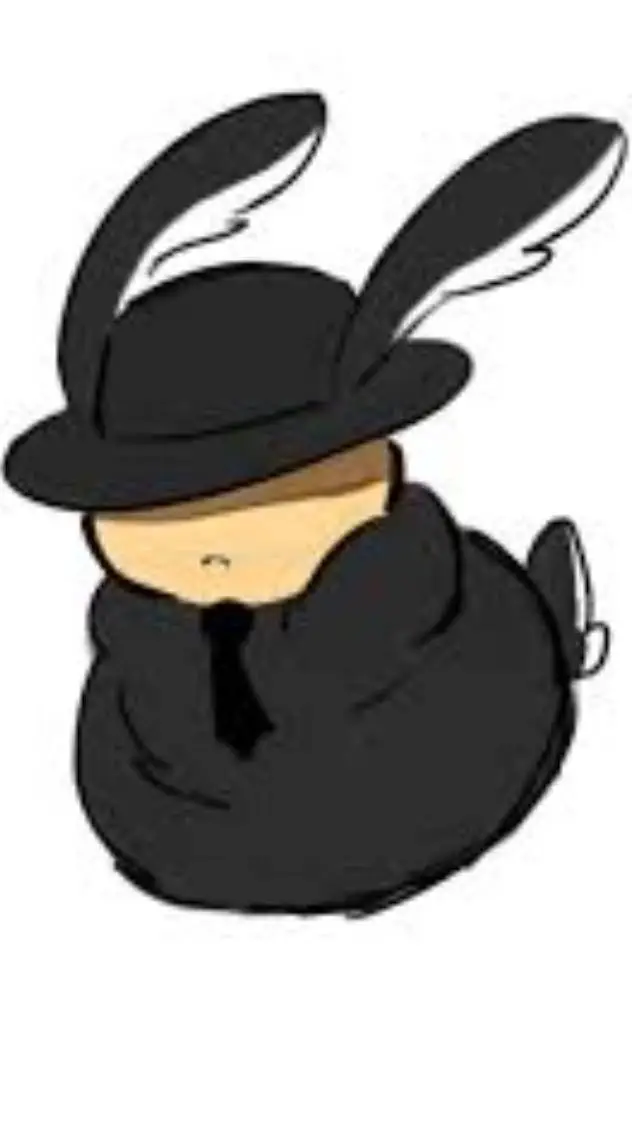 ai character: bunny mafioso  background