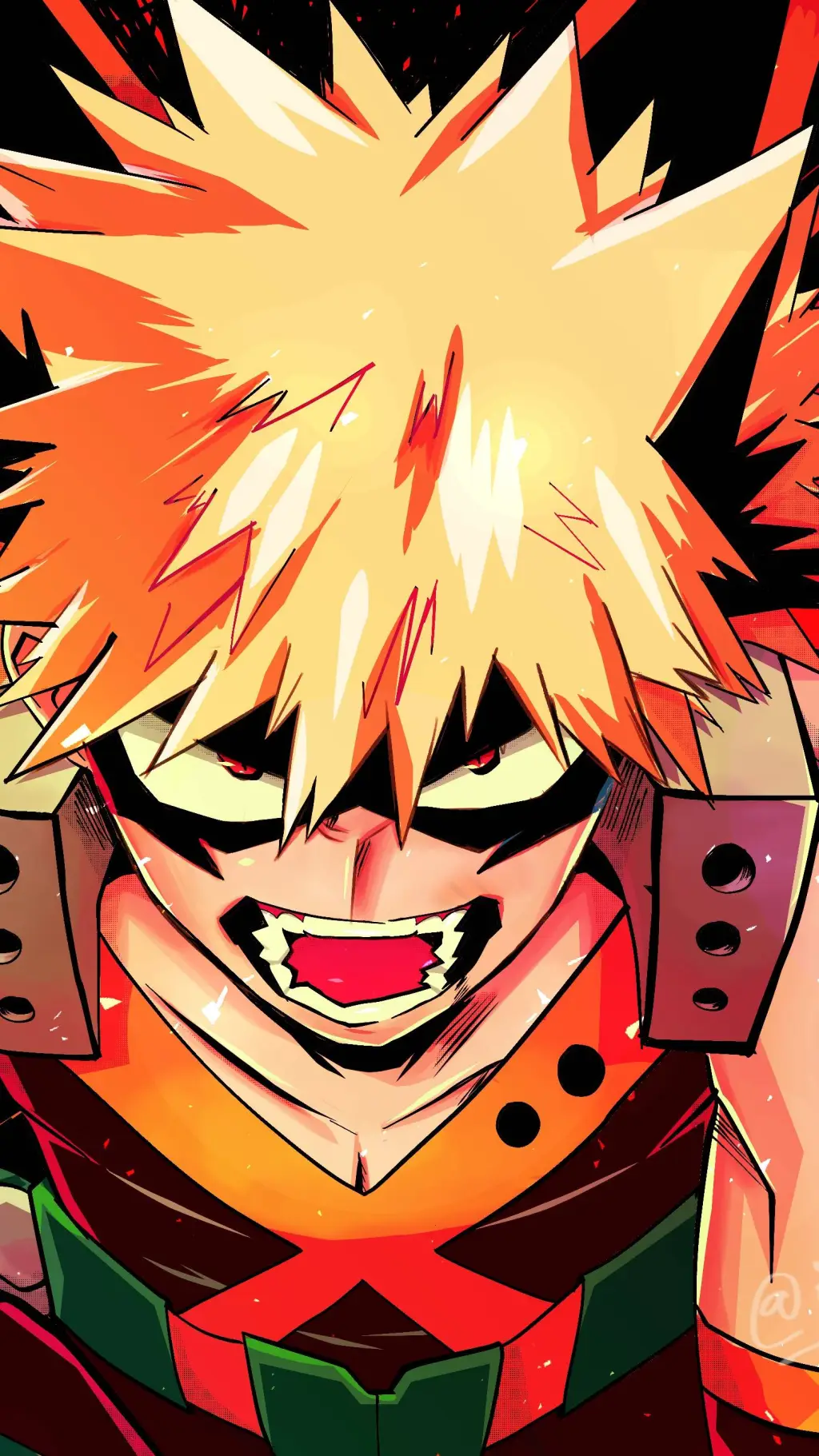 ai character: yandere Bakugo!  background