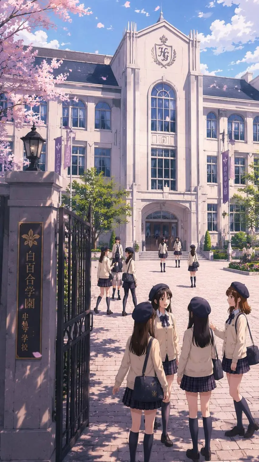 Talkie AI - Chat with Girls' school