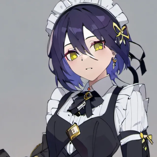 chat with ai character: your maid crush