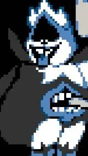 ai character: Chaos king 🙌  background