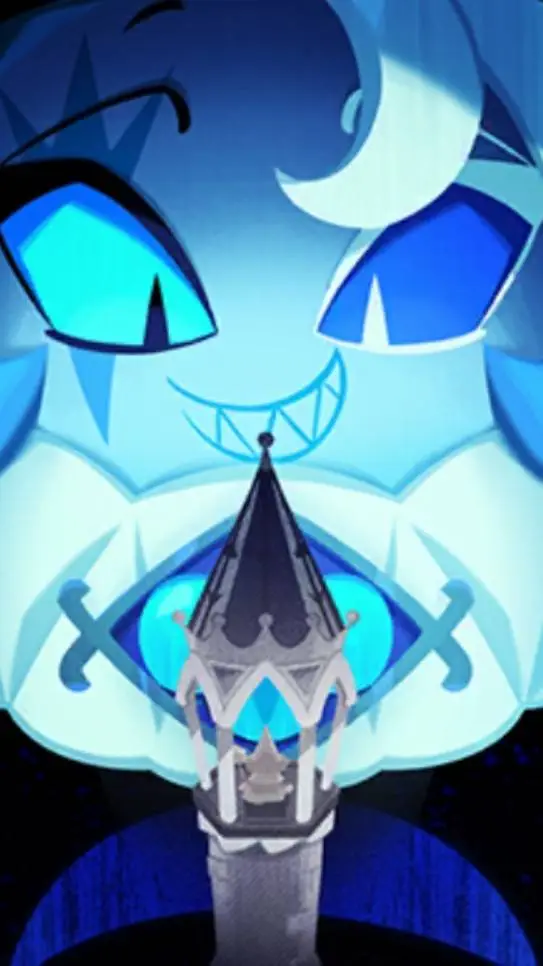 ai character: Shadow milk 💙 background