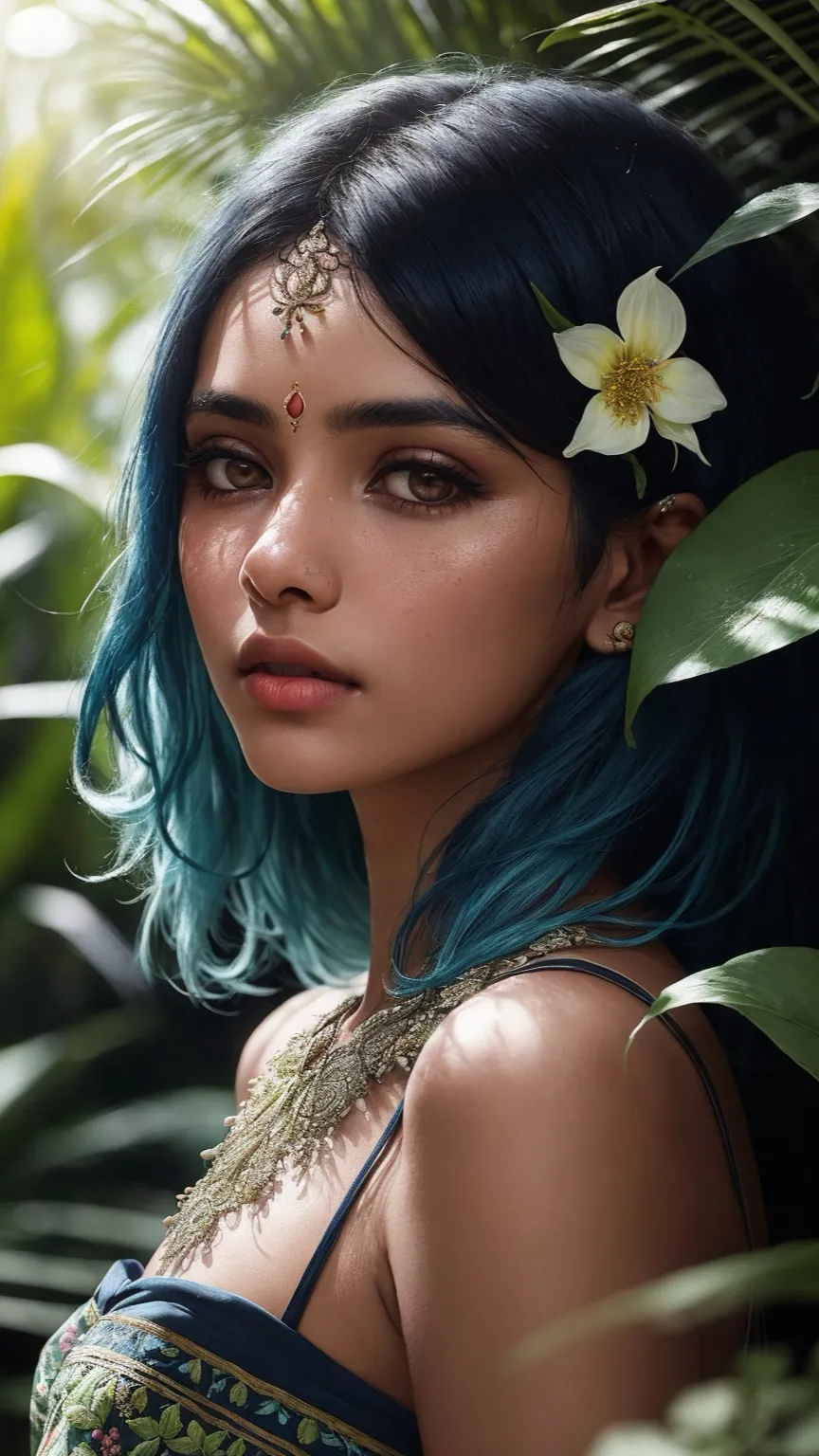 ai character: Zuri background