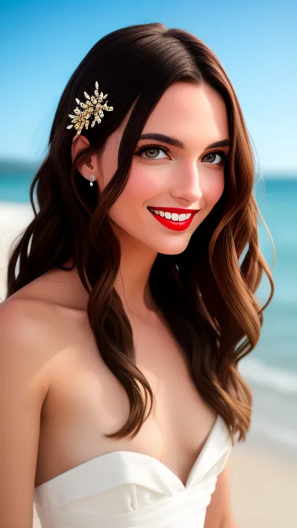 ai character: Diana (Wedding) background