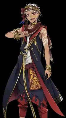 ai character: kalim  background