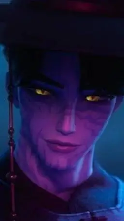 ai character: jinu demon form background