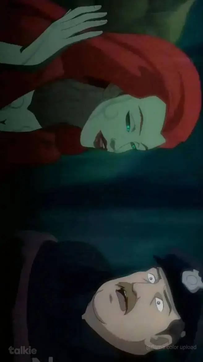 ai character: poison ivy  background