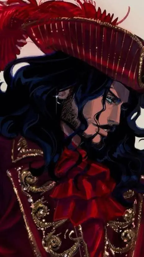 ai character: captain hook  background