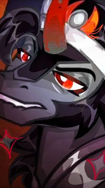 ai character: king sombra  background