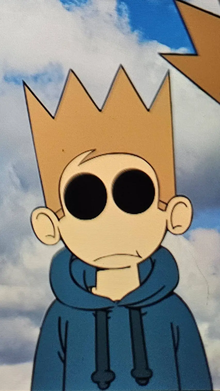 ai character: Tom a Violet background