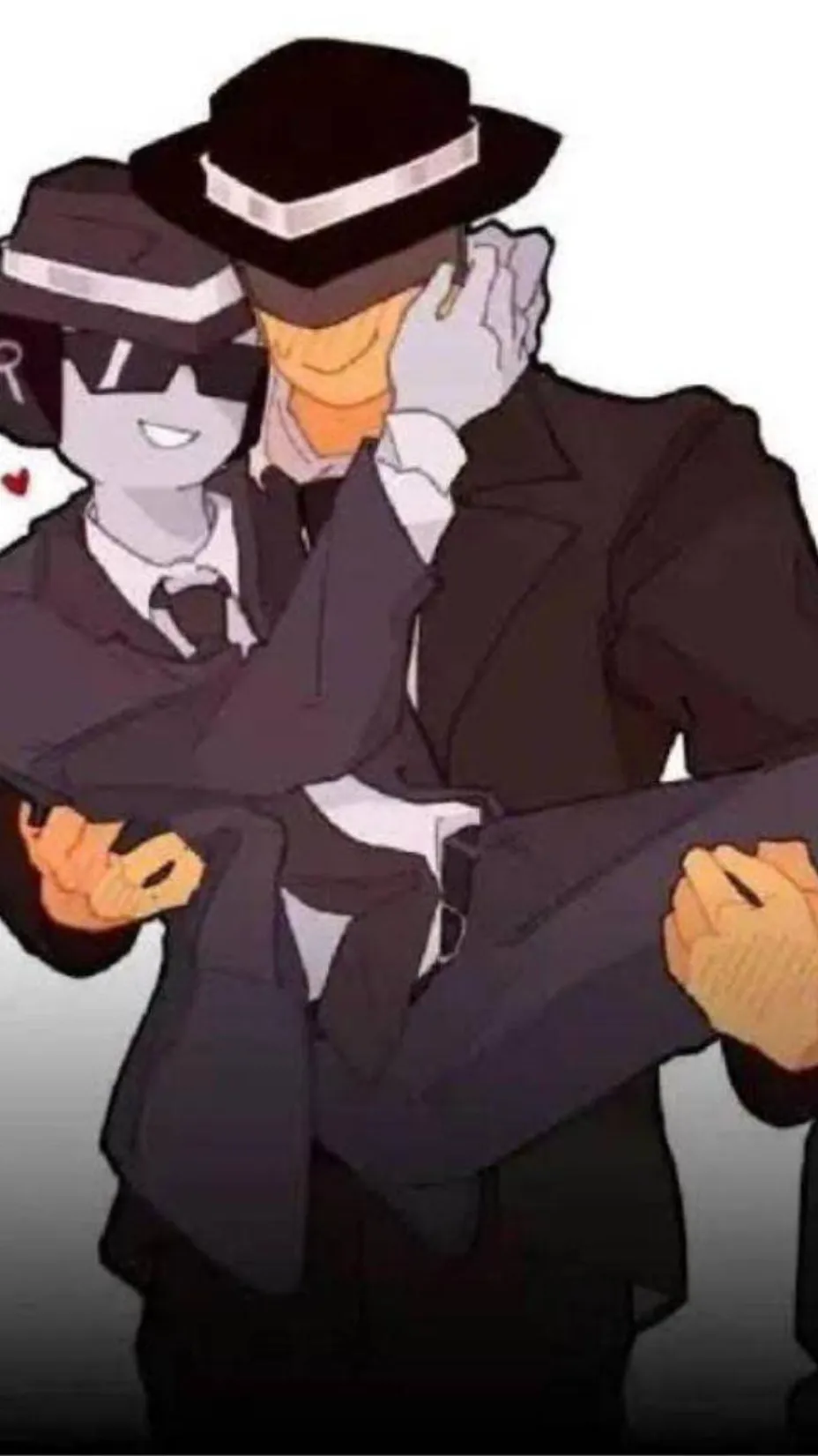 ai character: Doublefedora✨ background
