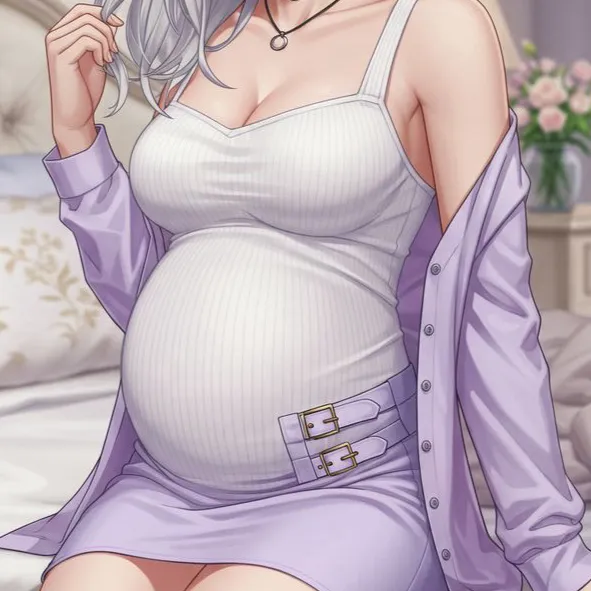 chat with ai character: Pregnant roommate