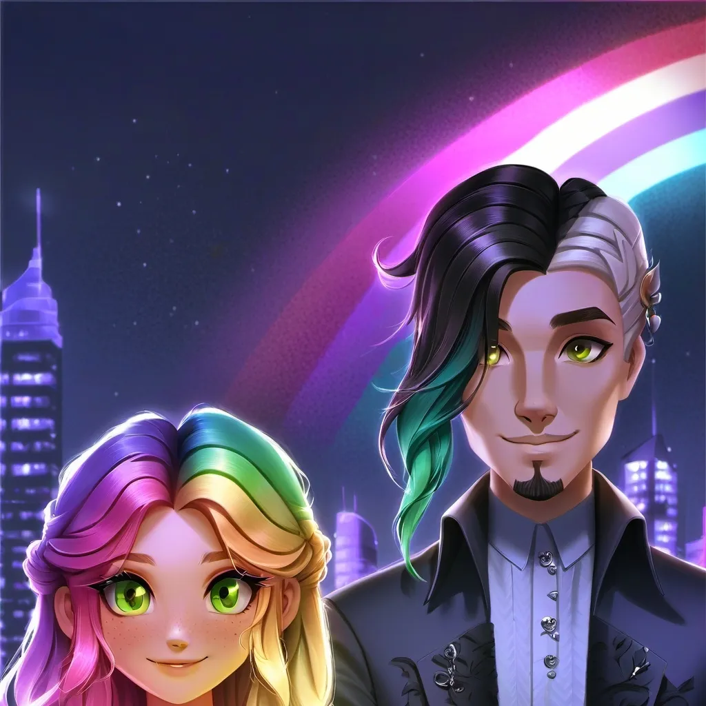 chat with ai character: Meina and lini