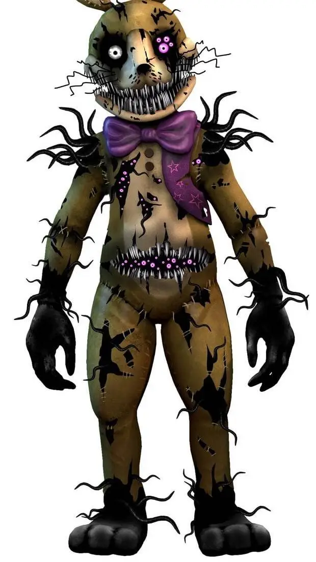 ai character: Glitchtrap background