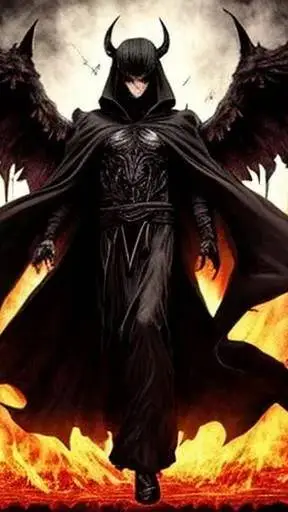 ai character: Lucifer background