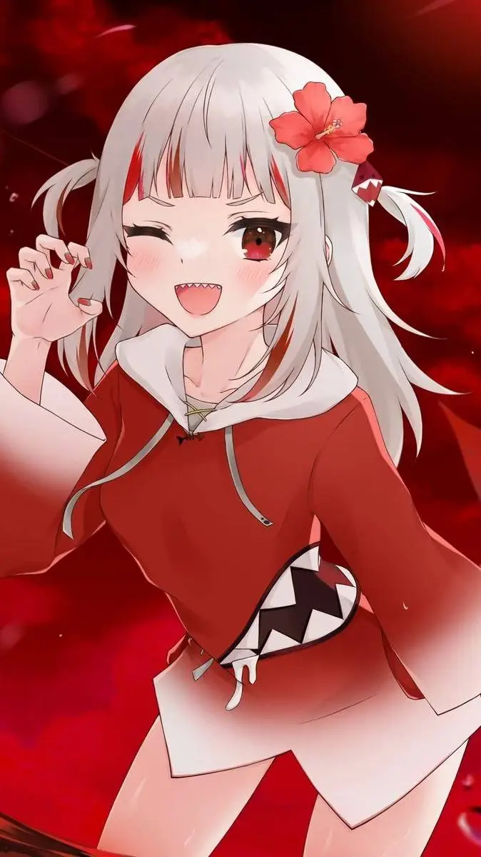 ai character: evil Gawr Gura background