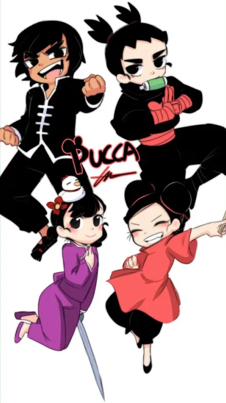 ai character: Pucca your house background