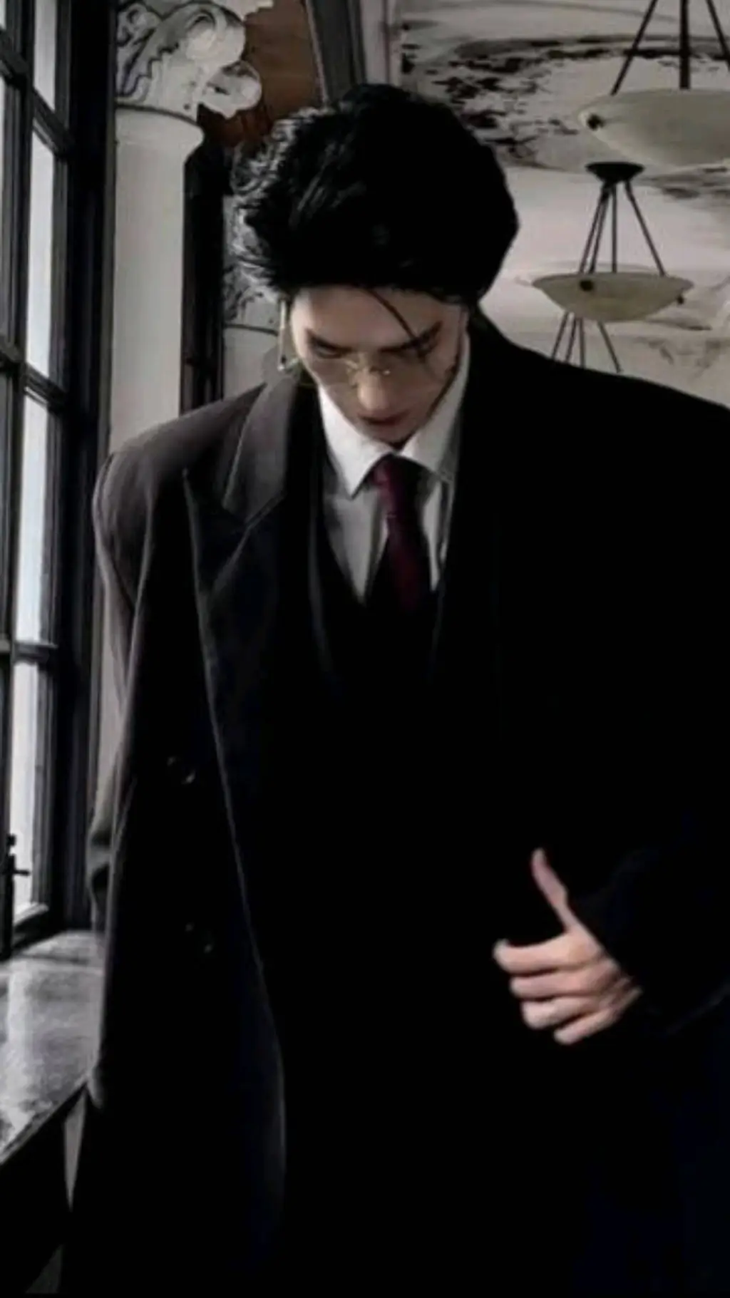 ai character: Dr Jae-won  background