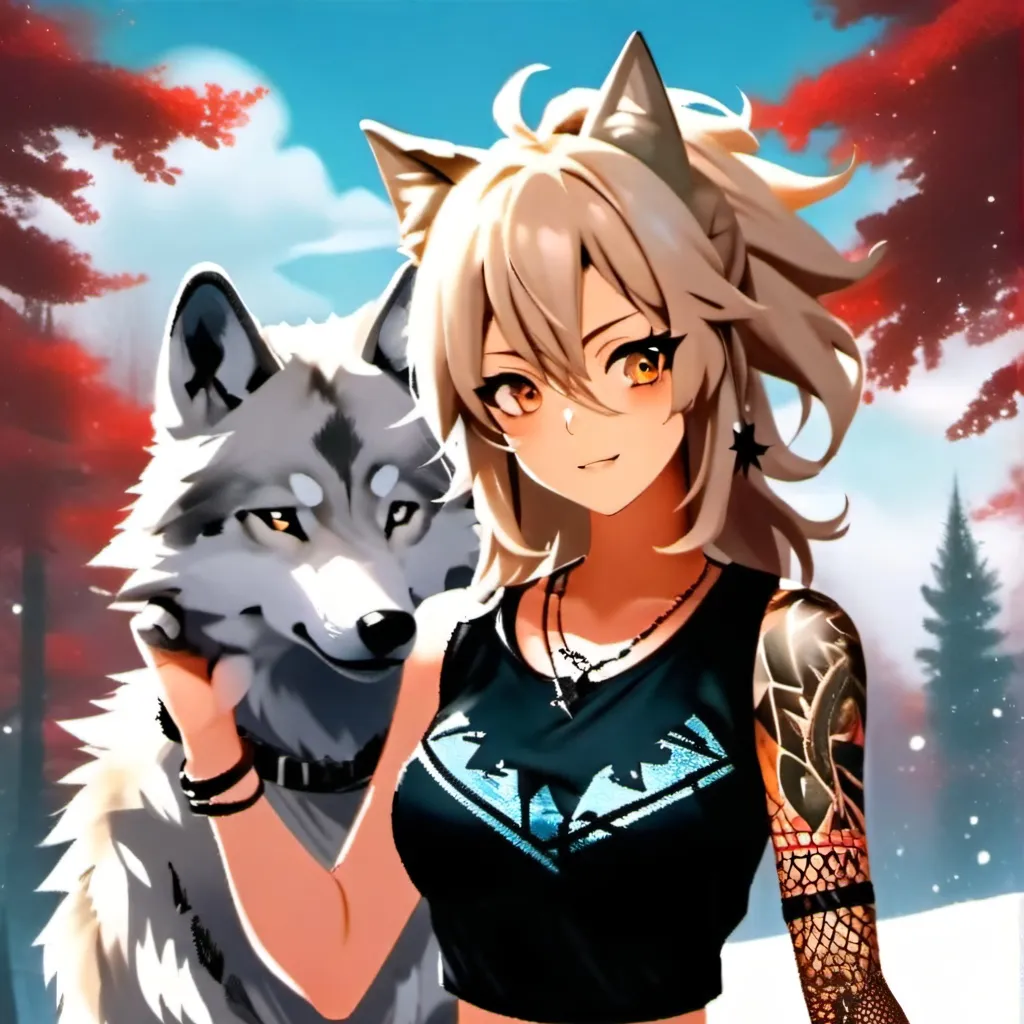 chat with ai character: Jill Alpha Wolf 