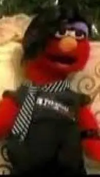 ai character: emo elmo background