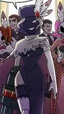 ai character: black dhalia  background