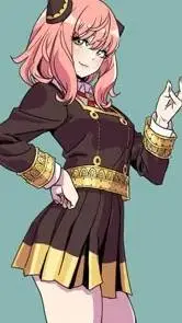 ai character: anya forger  background