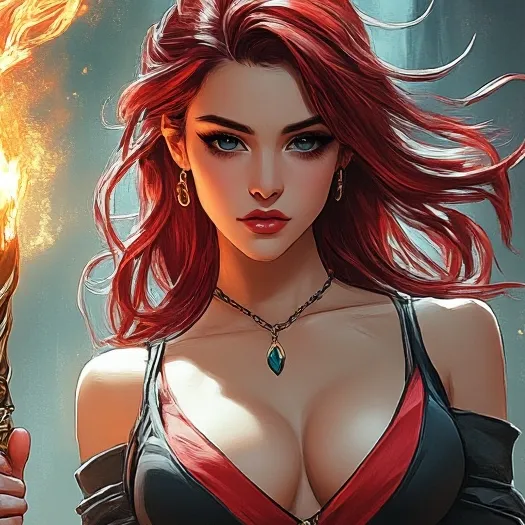 chat with ai character: Flame
