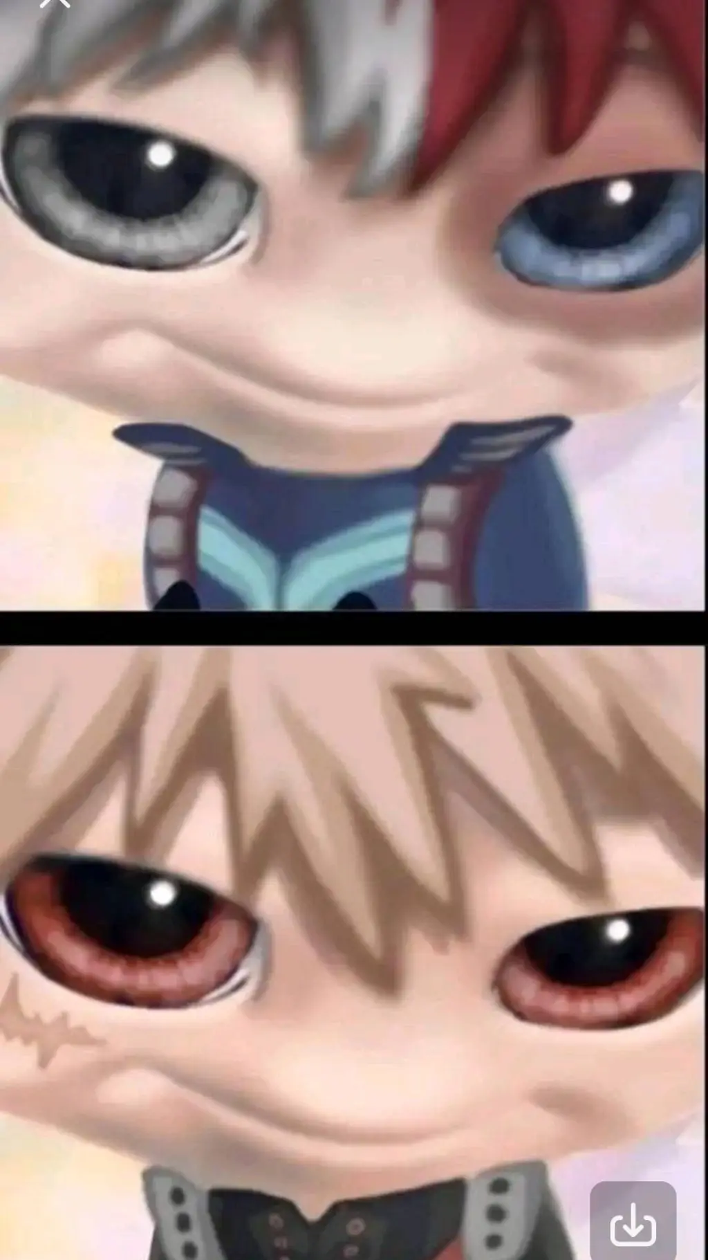 ai character: Sabito and Giyu  background