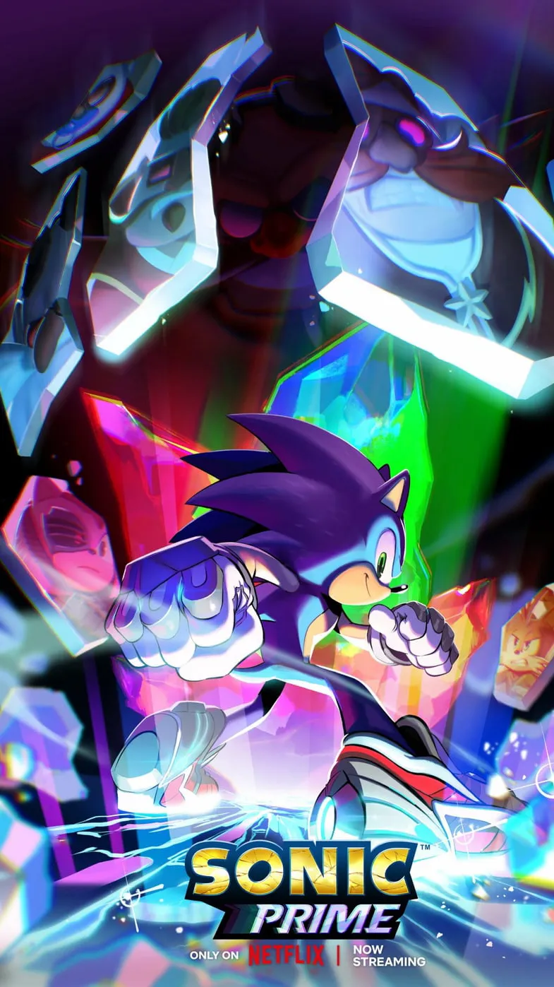 ai character: ♥ Sonic Prime ♥ background