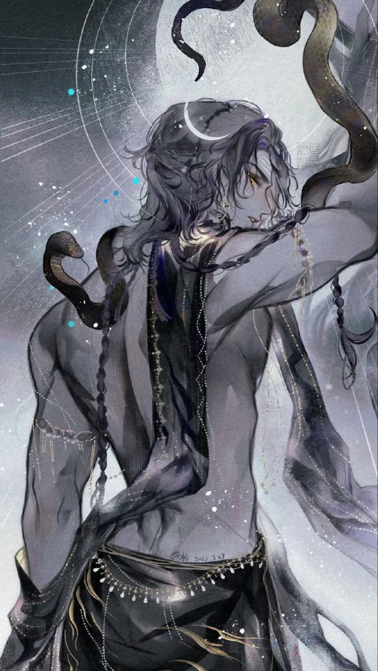 ai character: ꨄ Nagarion ꨄ background