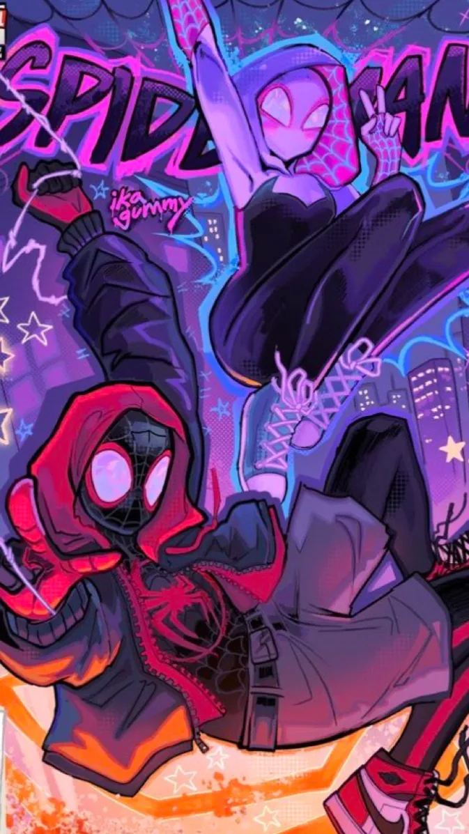 ai character: ☆ SPIDERVERSE ☆ background